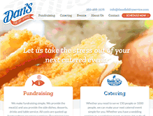 Tablet Screenshot of dansfishfryservice.com